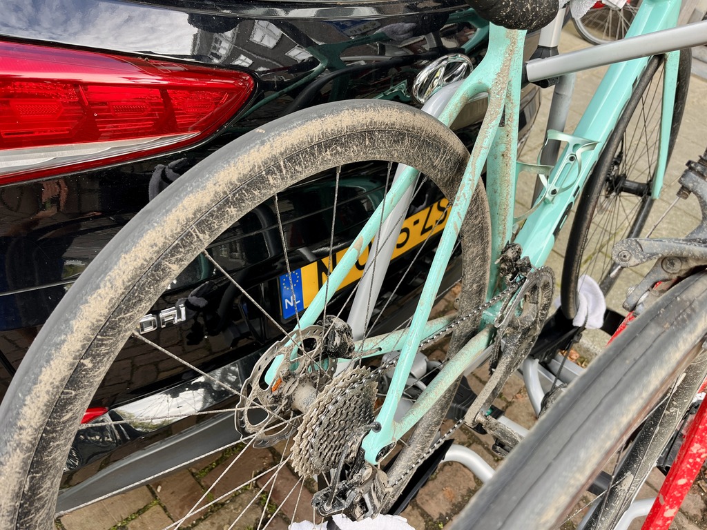 Vieze nieuwe fiets
