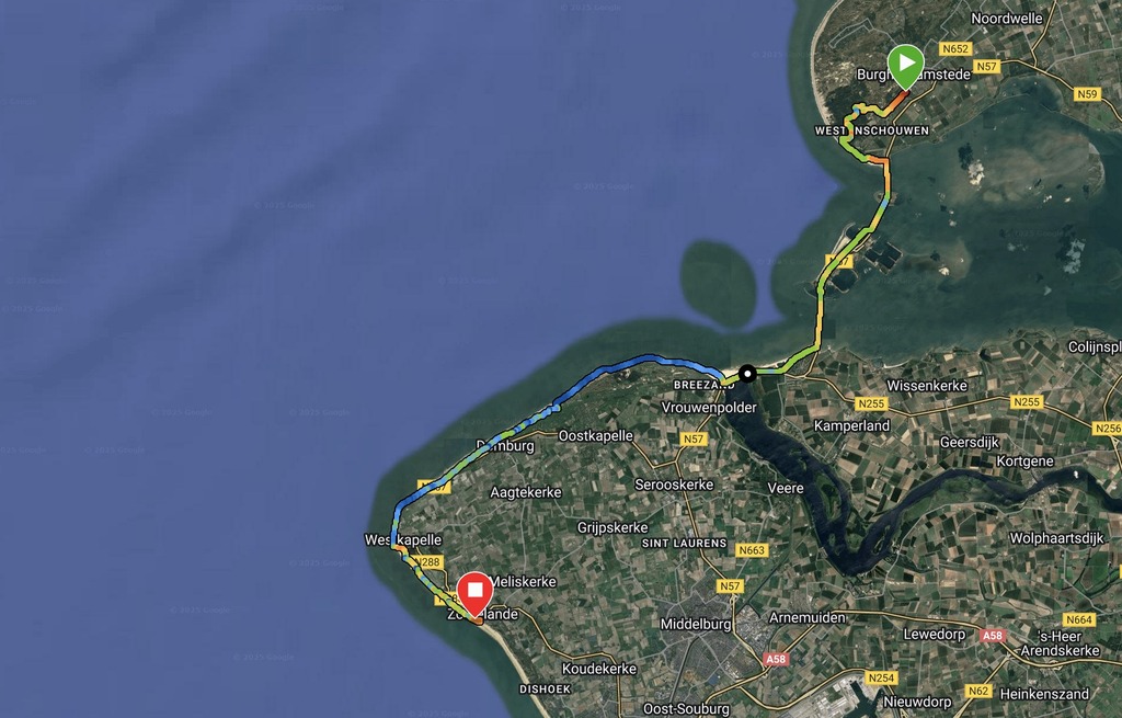 Van Burgh Haamstede naar Zoutelande