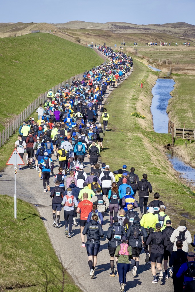De Zestig van Texel was naast een inspannende wedstrijd ook een gezellige dag