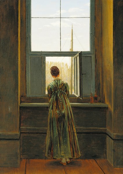 Friedrichs 'Frau am Fenster'
