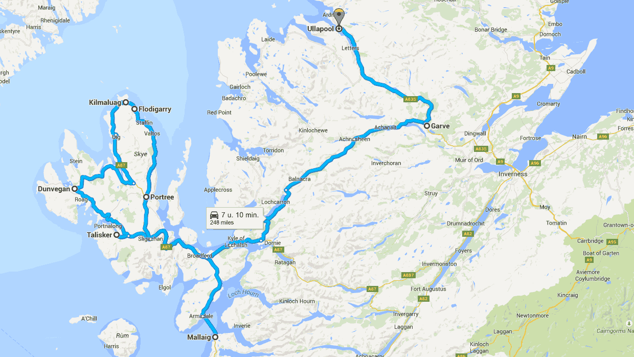 Aberfoyle - Mallaig