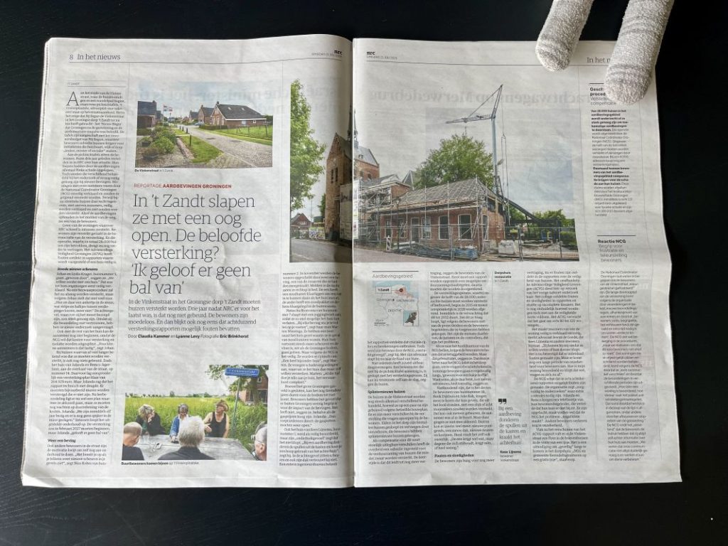 't Zandt in de krant