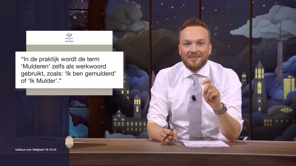 Werkwoord 'mulderen'