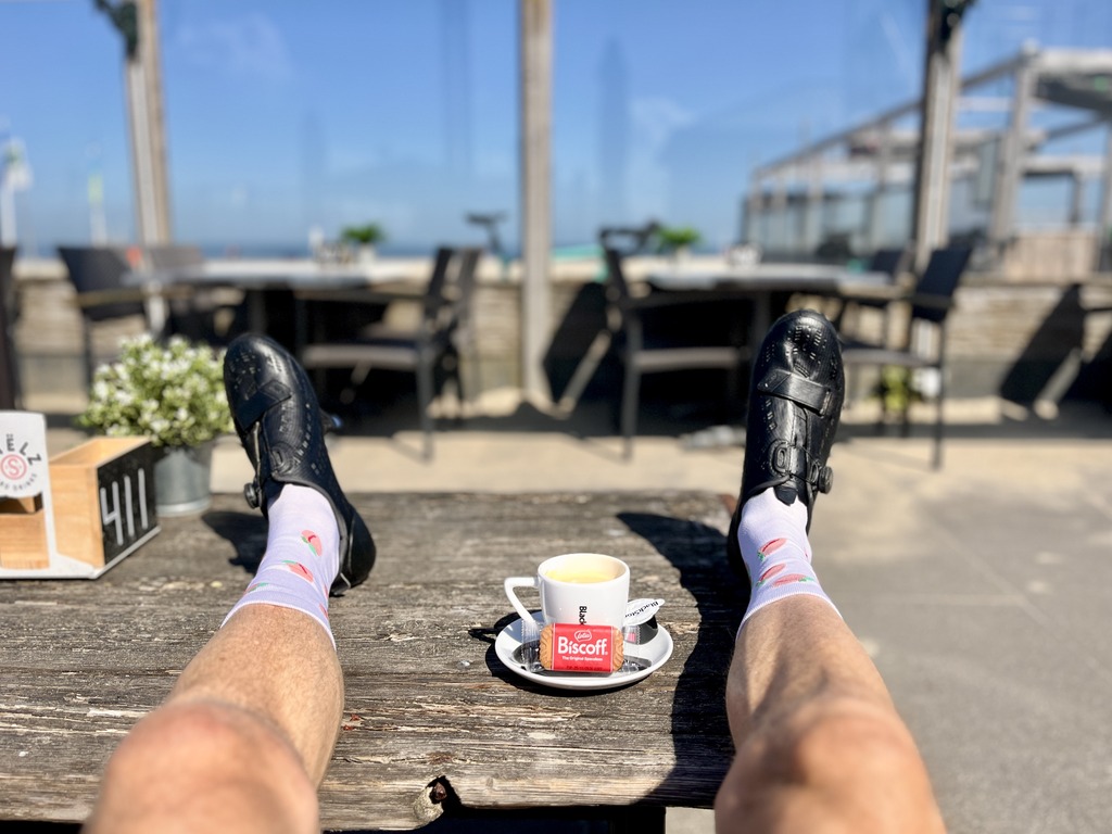Koffie aan het strand